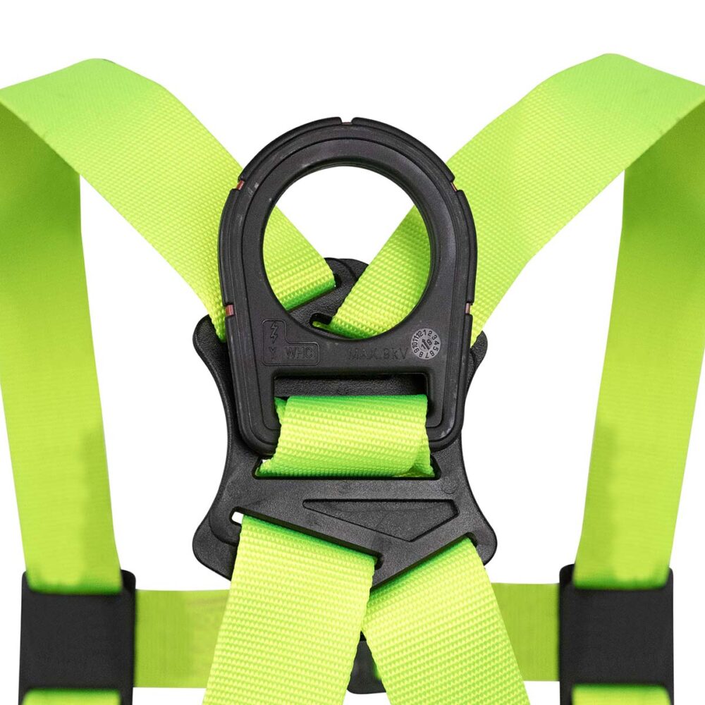 Arc Flash Full Body Harness: DE 3D, DE MB Torso, DE QC Chest/Legs Safewaze