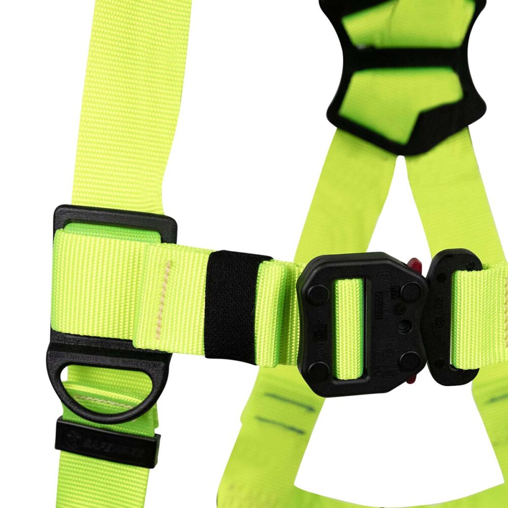 Arc Flash Full Body Harness: DE 3D, DE MB Torso, DE QC Chest/Legs Safewaze