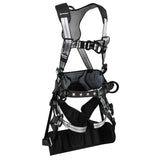 PRO+ Slate Tower Construction Harness: Alu 3D, Alu QC Chest, Alu FD, TB Legs, Tower Seat Safewaze