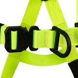 Arc Flash Full Body Retrieval Harness: SL 3D, SL Shoulder D’s, DE QC Chest, DE FD, DE QC Legs Safewaze