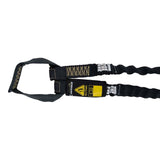 Arc Flash 6′ Internal Energy Absorbing Lanyard: Aramid, Dual Leg, Soft Loop, Snap Hook Safewaze