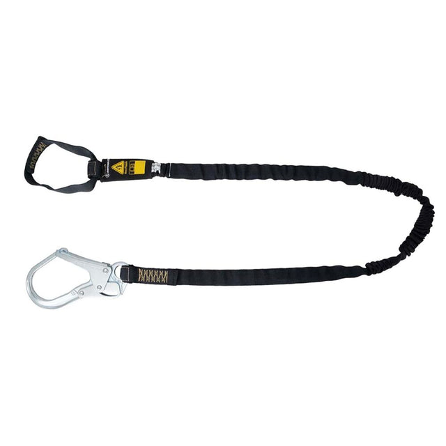 Arc Flash 6′ Internal Energy Absorbing Lanyard: Aramid, Soft Loop, Rebar Hook Safewaze