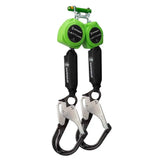 Latitude 11' Single Web SRL-P: 9013 BWB, Snap Hooks