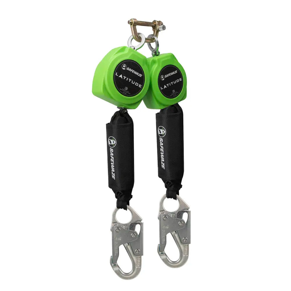 Latitude 11' Single Web SRL-P: 9013 BWB, Snap Hooks