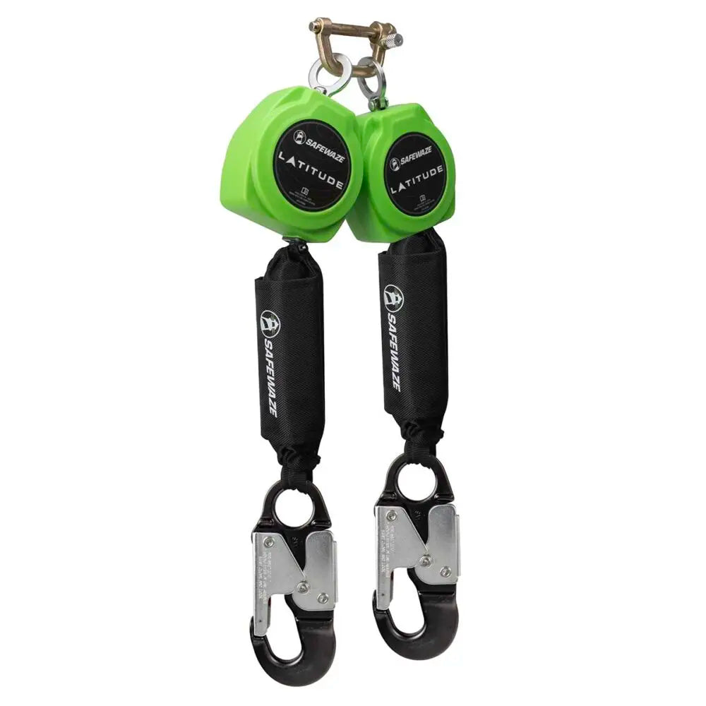 Latitude 11' Single Web SRL-P: 9013 BWB, Snap Hooks