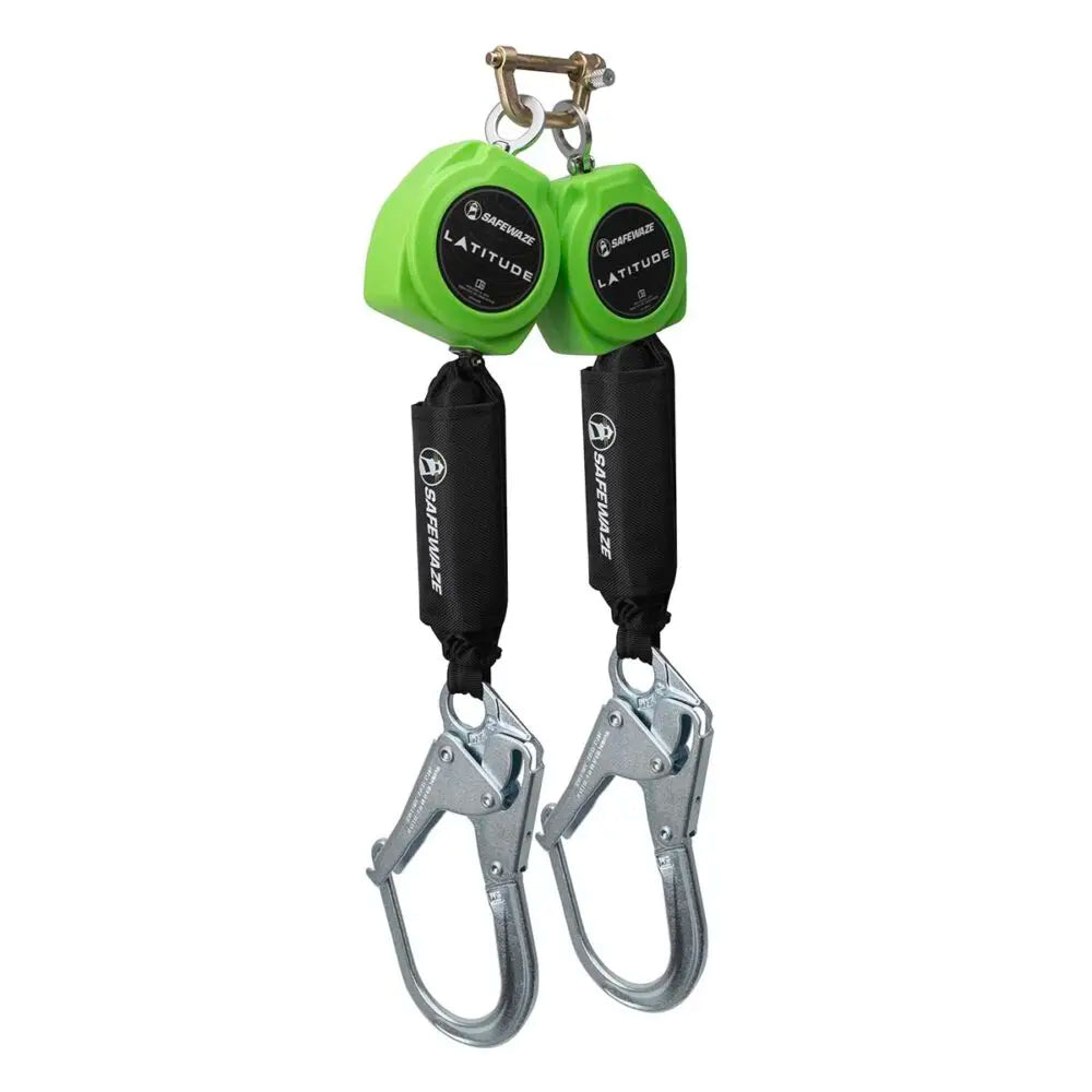 Latitude 11' Single Web SRL-P: 9013 BWB, Snap Hooks