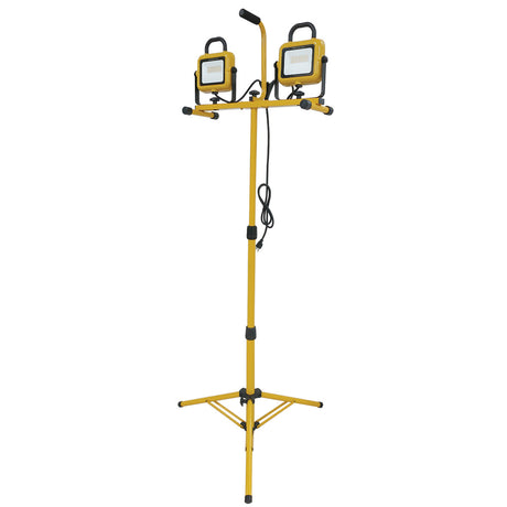 13,450 Lumen LED Dual Tripod Work Light – Portable Heavy-Duty Lighting Voltec