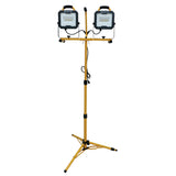 20,000 Lumen USB LED Dual Tripod Work Light – Portable Heavy-Duty Lighting Voltec