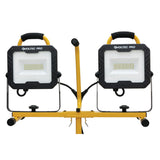 20,000 Lumen USB LED Dual Tripod Work Light – Portable Heavy-Duty Lighting Voltec