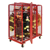 Double Sided Mobile Red Rack 18"/20"/24" Ready Rack