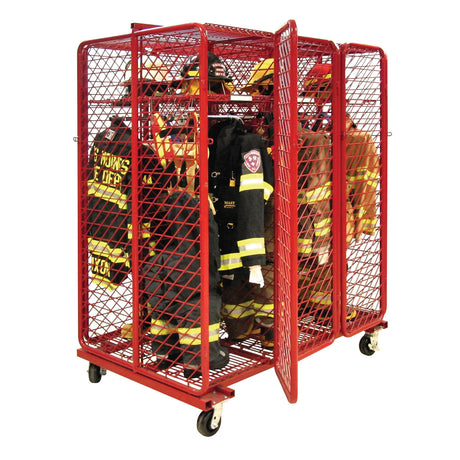 Double Sided Mobile Red Rack 18"/20"/24" Ready Rack