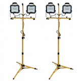 20,000 Lumen USB LED Dual Tripod Work Light - Pack of 2