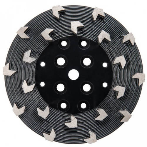 10” Grinding Plates - Arrow Segments Syntec Diamond Tools