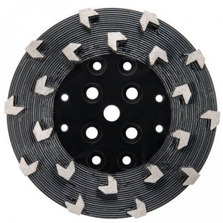 10” Grinding Plates - Arrow Segments Syntec Diamond Tools
