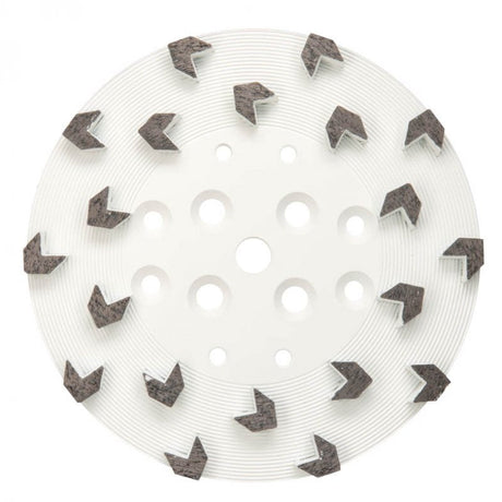 10” Grinding Plates - Arrow Segments Syntec Diamond Tools