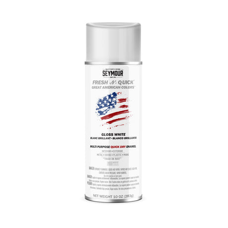 Fresh-N-Quick Multi-Purpose Spray Enamel - Case of 6 11-2 Seymour GLOSS WHITE