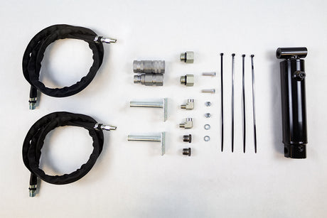 Mini Blade Skid Steer Attachment 123185 Blue Diamond Attachments Hydraulic Angle Kit - NO BLADE