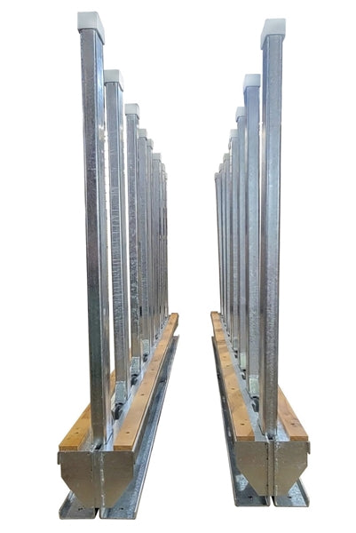 Weha Buffalo Slab Rack 10' Length 16 Posts - comes with 2 – 10’ bases Weha