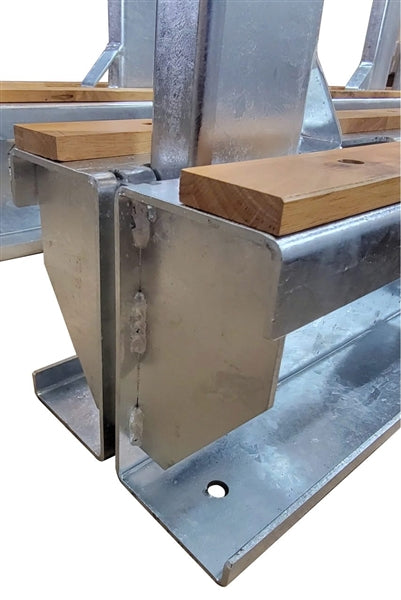 Weha Buffalo Slab Rack 10' Length 16 Posts - comes with 2 – 10’ bases Weha