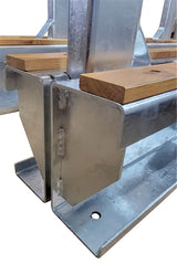 Weha Buffalo Slab Rack 10' Length 16 Posts - comes with 2 – 10’ bases Weha