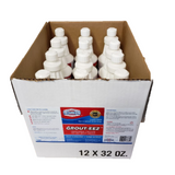 12 Quart Bottles Of Grout-eez With 2 Grout Brushes Clean-eez