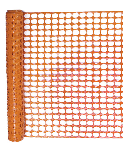 Heavy Duty Warning Barrier Fence 14993-0-50 Mutual Industries Orange 4' x 50' - 120 Rolls