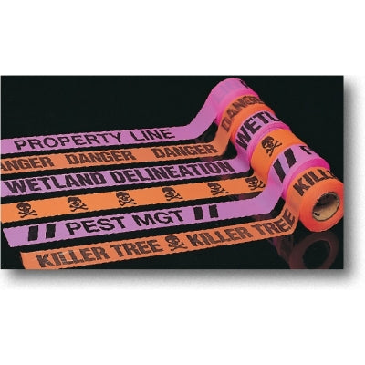 Flagging Tape - Printed (108 Rolls) Mutual Industries