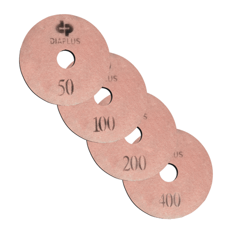 17" Pink Floor Pads Honing Package - Sale 50-400 Dia Plus