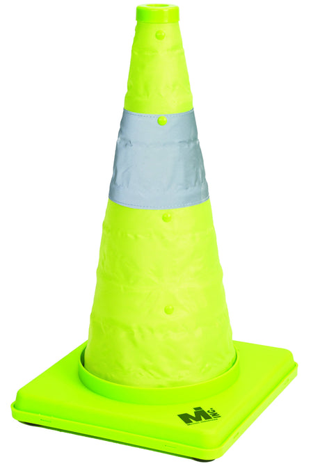 Collapsible Lime Traffic Cones -200 Pieces Mutual Industries