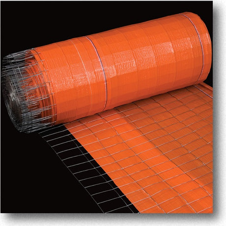 Wire Back Silt Fence - Orange - Pallet of 32 Rolls (4' x 100' Rolls) Mutual Industries