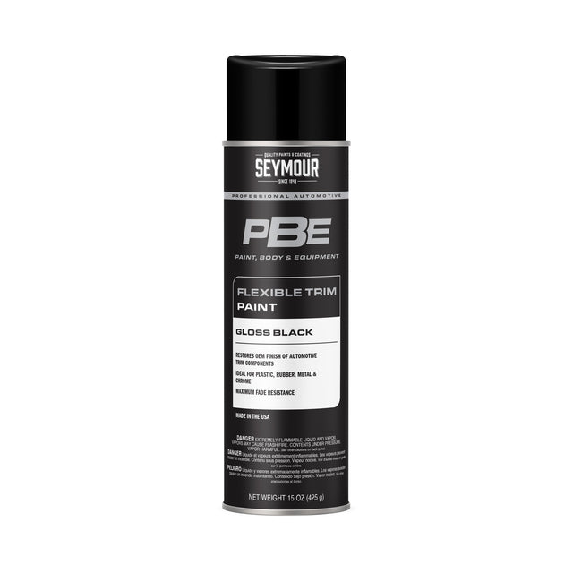 PBE Professional Trim Paints - Case of 6 20-1677 Seymour Gloss Black