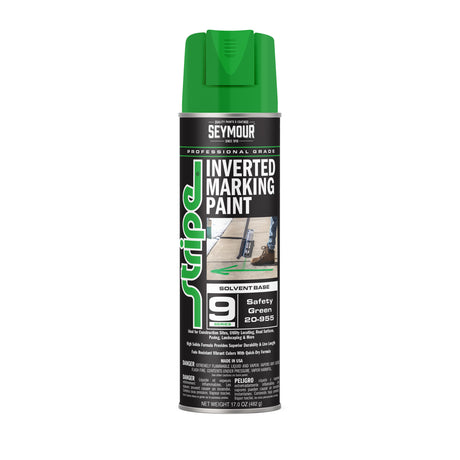 Seymour Stripe Inverted Tip Marker – Solvent base (Case of 12) 20-955 Seymour Safety Green