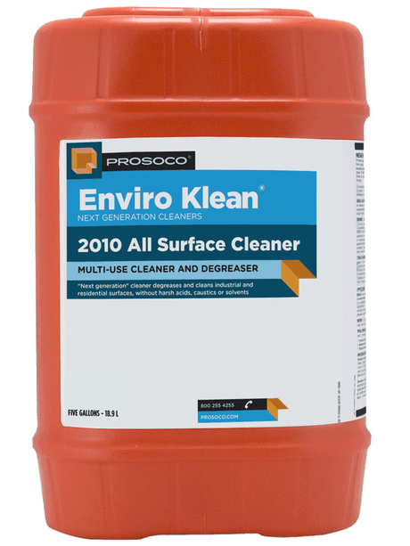 Enviro Klean 2010 All Surface Cleaner and Degreaser 41065-05GAL Prosoco 5 Gallon