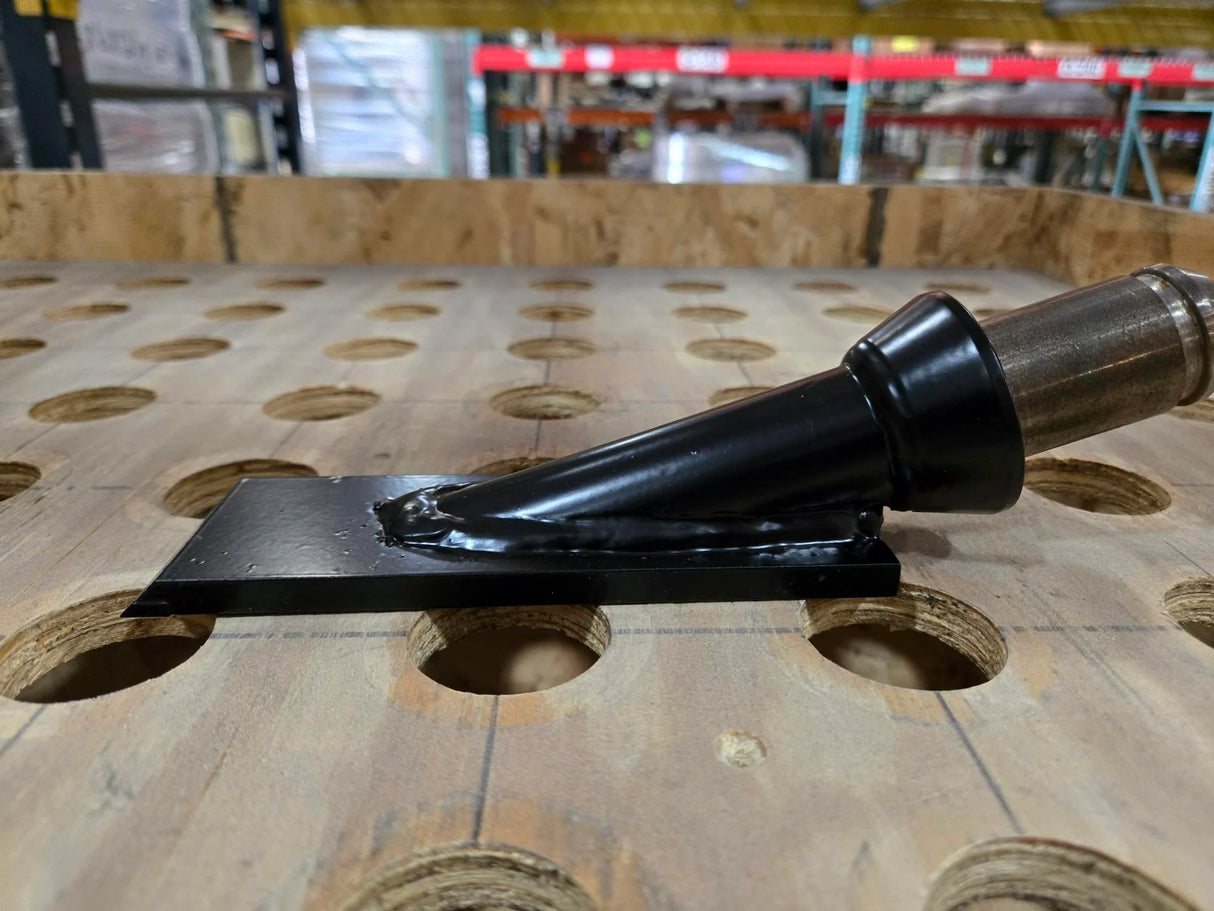 7281-2GV Shank, Angle, Carbide Tip, 2 x 6 x 1.25" Shaft, Grooved National Flooring Equipment