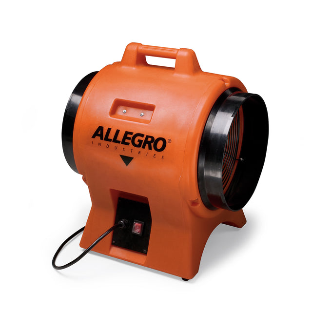 12" Axial AC Industrial Plastic Blower Allegro