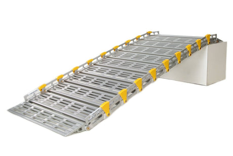 26" Wide Modular Ramp System without Handrails Roll-A-Ramp