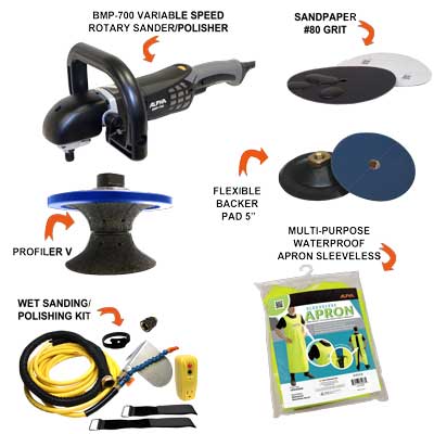 BMP Pool Coping Kit Alpha Tools