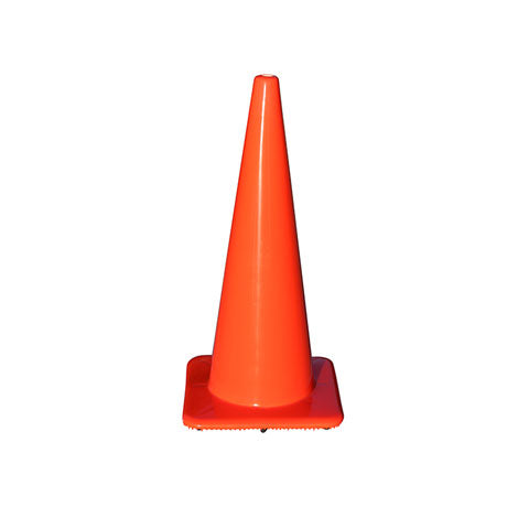 28 Inch Traffic Cones - Thick Base - 200 Pieces