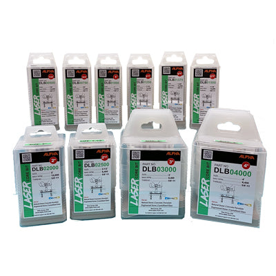 11 pc Diamond Segmented Wet/Dry Core Bit Kit Alpha Tools