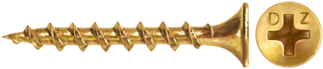 DRYWALL SCREWS - PHILLIPS BUGLE COARSE (YELLOW ZINC) - #6 , #8, #10 Daggerz