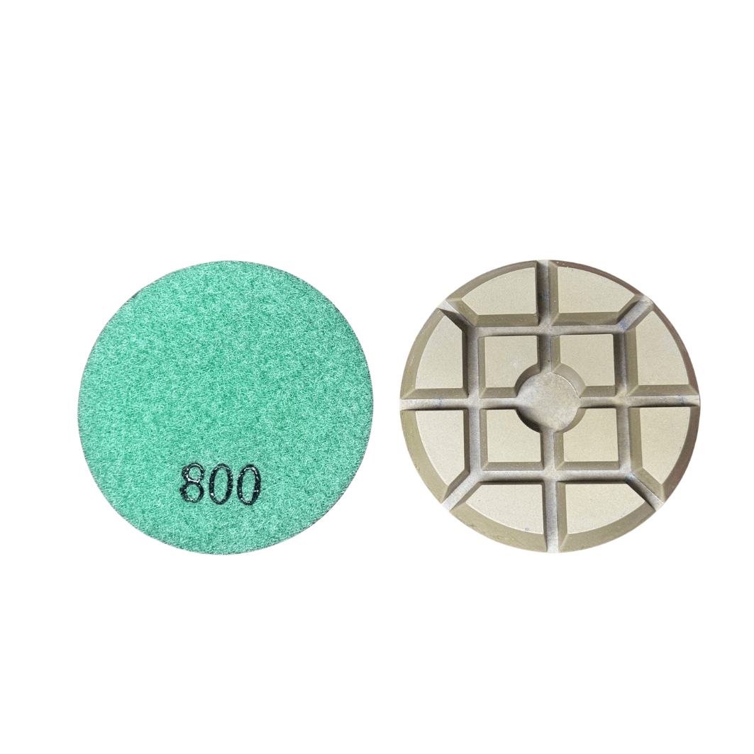 3" Diamond Resin pads PPTPW-800 Diamond Tool Store 800