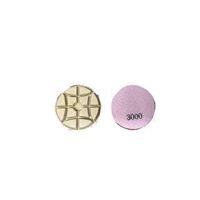 3 Inch White Diamond Pads - Square 3000 Grit - Sale 3WDP-S3000 Diamond Tool Store Heavy Yellow
