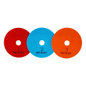 3 Step Hybrid Polishing Pad (Wet + Dry) Diamond Tool Store