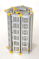 30" Wide Modular Ramp System with Loop End Handrails Roll-A-Ramp