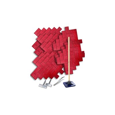 TEXTURE MAT KIT - HERRINGBONE BRICK Bon Tool