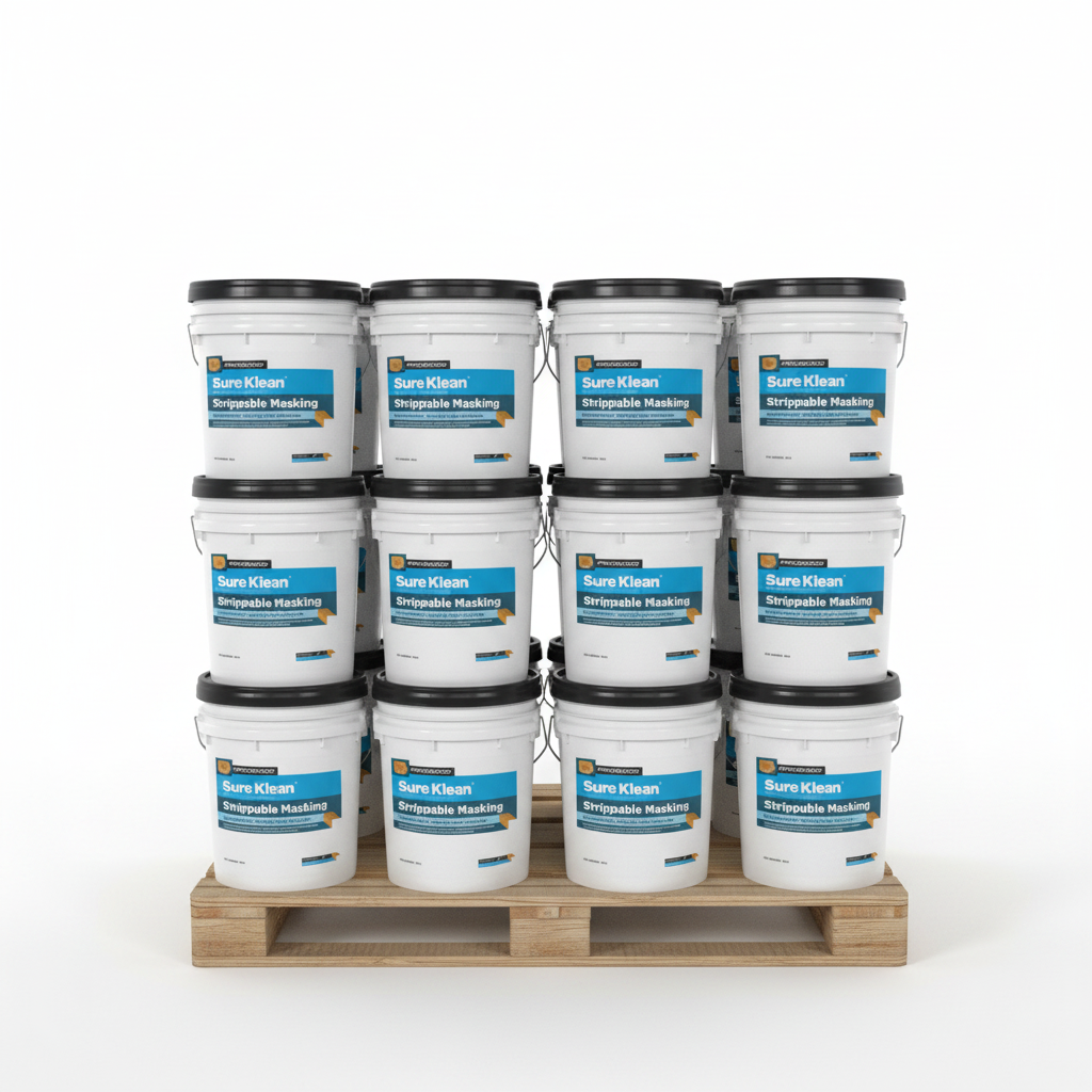 Strippable Masking Temporary Protective Coating - Pallet of 32 Units (5 Gallon Unit) Prosoco