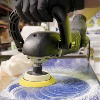 Brushless Variable Speed Rotary Polisher Alpha Tools