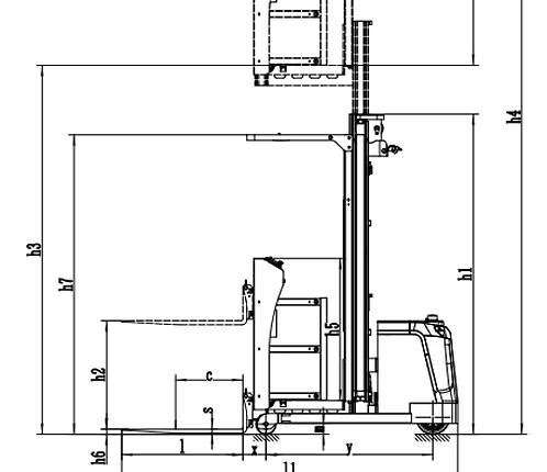 Electric Order Picker -165" Lift · Lithium EKKO