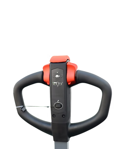 Full Powered Electric Straddle Stacker - German AC Motor with 3,000 lb Capacity at 145.67" Lift Height EKKO