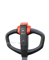 Full Powered Electric Straddle Stacker - German AC Motor with 3,000 lb Capacity at 145.67" Lift Height EKKO